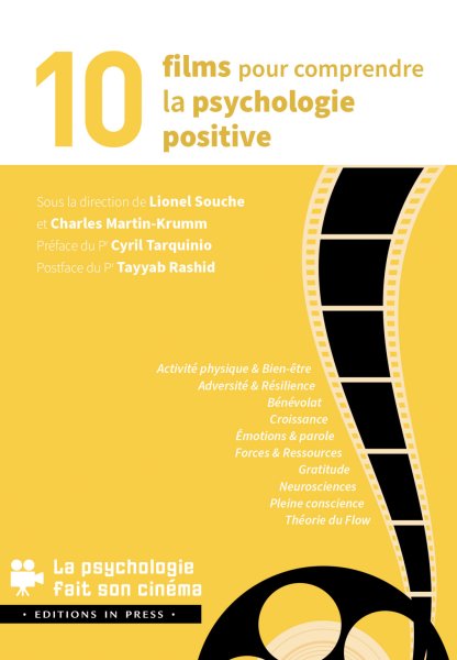 Book cover: 10 films pour comprendre la psychologie positive