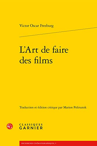 Couverture du livre : L'Art de faire des films