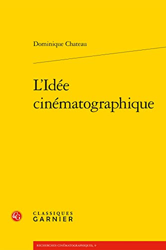 Couverture du livre : L'Idée cinématographique
