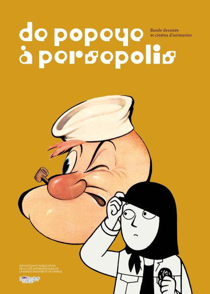 Book cover: De Popeye à Persepolis - bande dessinée et film d'animation