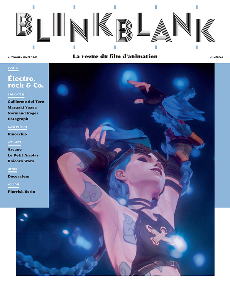 Couverture du livre: Blink Blank n°6 - la revue du film d'animation