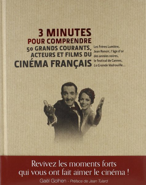 Book cover: 50 grands courants, acteurs et films du cinéma français