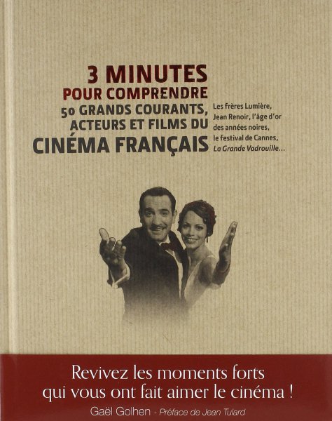 Couverture du livre: 50 grands courants, acteurs et films du cinéma français