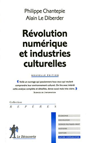 Book cover: Révolution numérique et industries culturelles