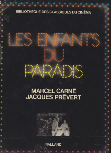 Book cover: Les Enfants du paradis