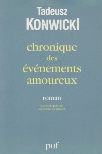 Couverture du livre : Chronique des événements amoureux