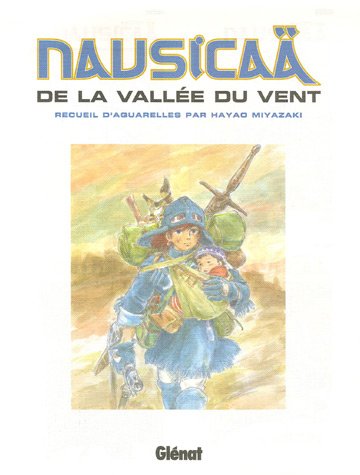 Book cover: Nausicaä - Recueil d'aquarelles