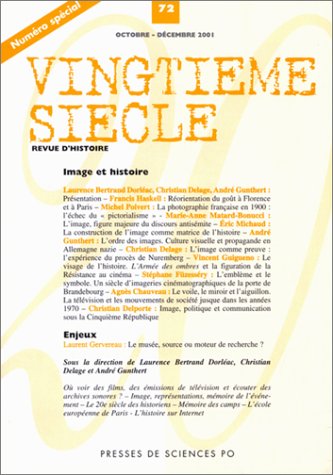 Book cover: Image et histoire