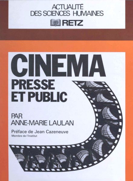 Couverture du livre: Cinéma, presse et public