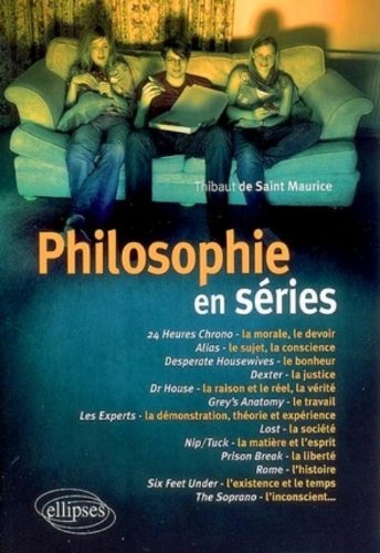 Book cover: Philosophie en séries