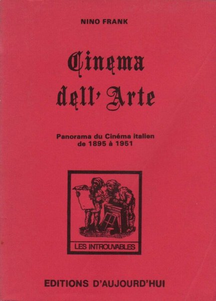Couverture du livre: Cinema dell' Arte - panorama du cinéma italien