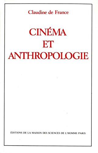 Couverture du livre: Cinéma et anthropologie