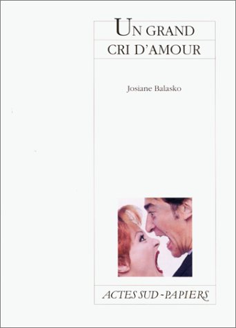Book cover: Un grand cri d'amour