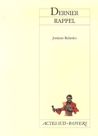 Couverture du livre : Dernier rappel