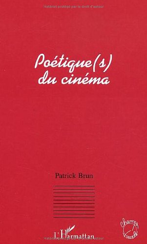 Couverture du livre : Poétique(s) du cinéma
