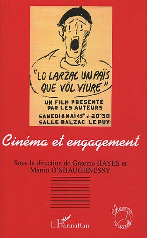 Book cover: Cinéma et engagement