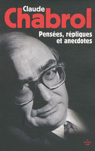 Book cover: Pensées, répliques et anecdotes