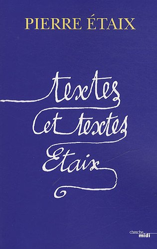 Book cover: Textes et textes Etaix