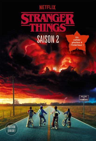 Book cover: Stranger Things - Saison 2 - Édition junior