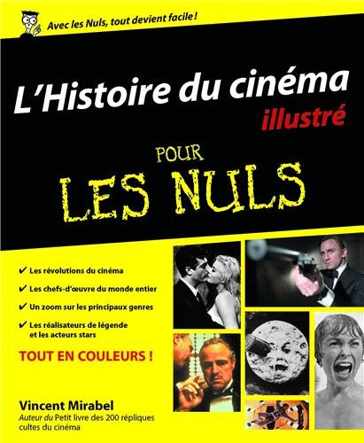 Book cover: L'Histoire du cinéma illustré pour les nuls