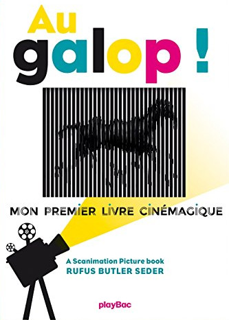 Couverture du livre : Au galop ! - Mon premier livre cinémagique