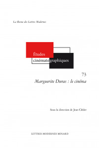 Couverture du livre: Marguerite Duras, le cinéma