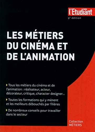 Book cover: Les Métiers du cinéma et de l'animation