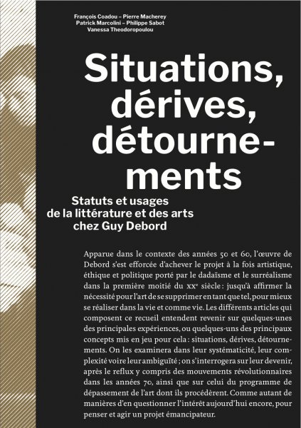 Book cover: Situations, dérives, détournements