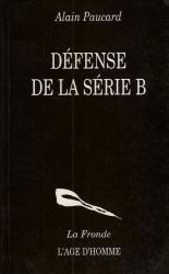 Book cover: Défense de la Série B