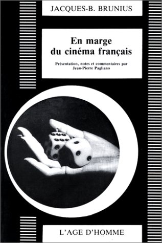 Couverture du livre : En marge du cinéma français