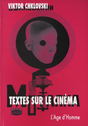 Book cover: Textes sur le cinéma