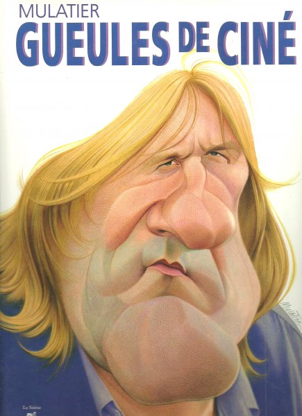 Book cover: Gueules de ciné