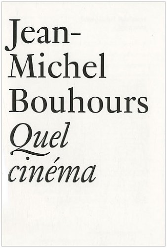Book cover: Quel cinéma