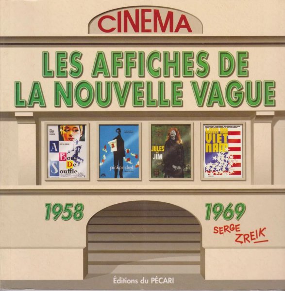 Book cover: Les Affiches de la Nouvelle vague - 1958-1969