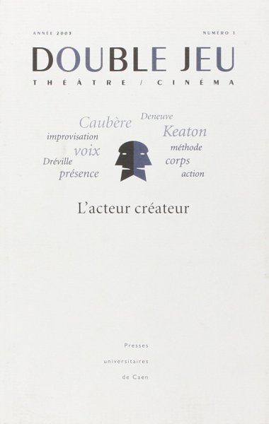 Couverture du livre : L'Acteur créateur