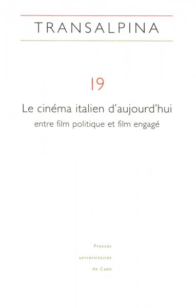Couverture du livre: Le Cinéma Italien d'aujourd'Hui - entre film politique et film engagé