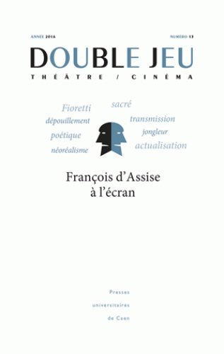 Book cover: François d'Assise à l'écran