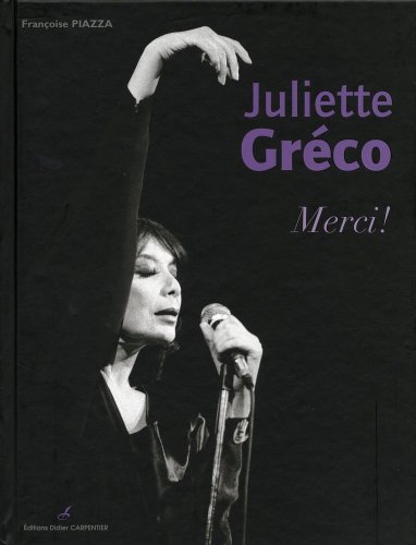 Couverture du livre: Juliette Gréco - Merci !