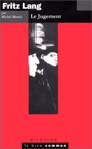 Couverture du livre : Fritz Lang, le jugement