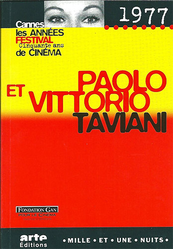 Book cover: Paolo et Vittorio Taviani - Cannes 1977