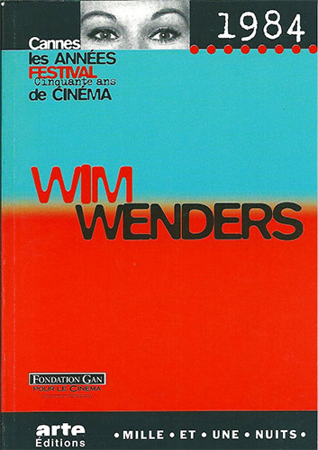 Book cover: Wim Wenders - Cannes 1984