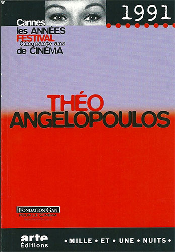 Book cover: Theo Angelopoulos - cannes 1991