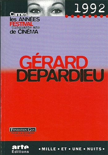 Book cover: Gérard Depardieu - Cannes 1992