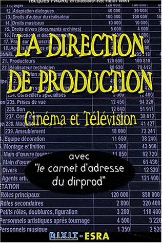 Couverture du livre: La direction de production
