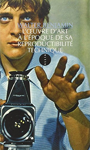 Book cover: L'Œuvre d'art à l'époque de sa reproductibilité technique