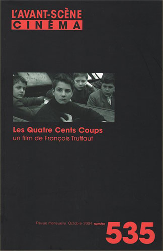 Book cover: Les Quatre Cents Coups