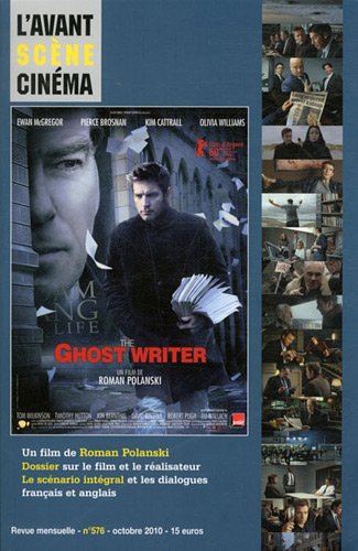 Book cover: The Ghost Writer