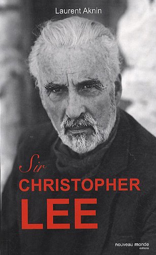 Couverture du livre : Sir Christopher Lee