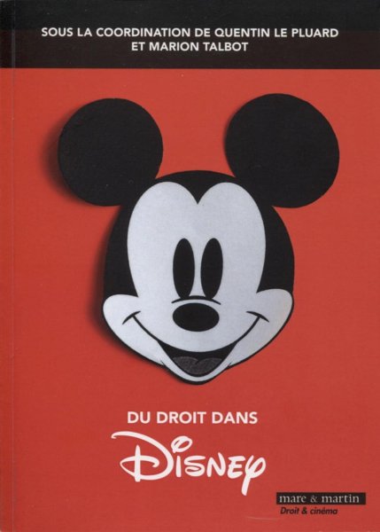 Book cover: Du droit dans Disney