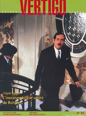 Book cover: Triple agent -  L'invraisemblable vérité de Rohmer